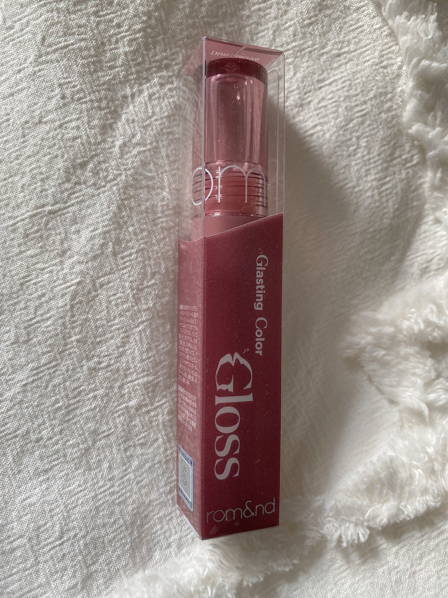 グラスティングカラーグロス/rom&nd/リップグロスを使ったクチコミ(2枚目)