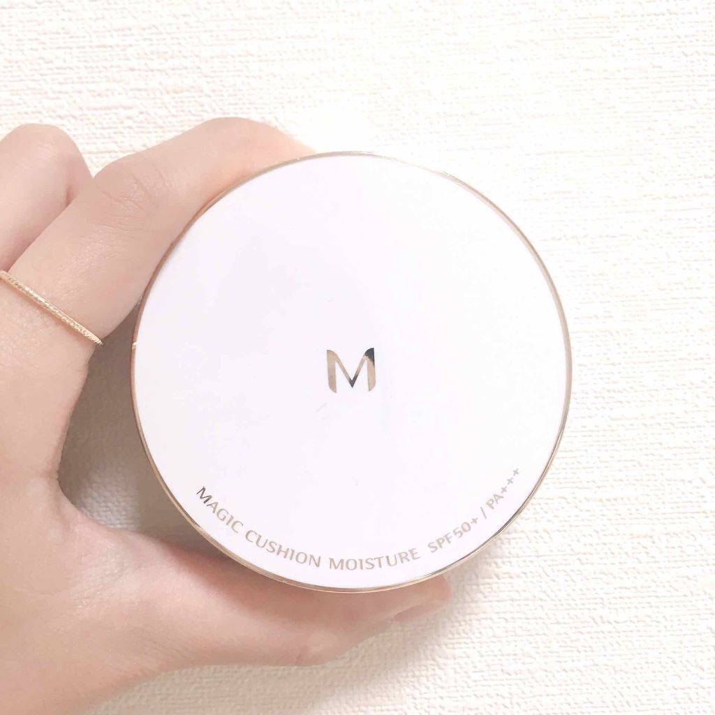 M クッション ファンデーション(モイスチャー)/MISSHA/クッションファンデーションを使ったクチコミ（1枚目）