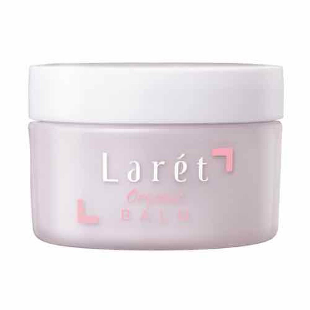 LarétOrganicBALMラーレオーガニックバーム

オイルのツヤと、ワックスの束感
バームをなじませるだけで大人こなれ髪
軽めのテクスチャーで肌にも使える万能アイテム

使用方法	適量を⼿のひらにのばし、髪やお肌に馴染ませてスタイリ