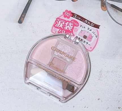 プランぷくコーデアイズ/キャンメイク/パウダーアイシャドウを使ったクチコミ(2枚目)