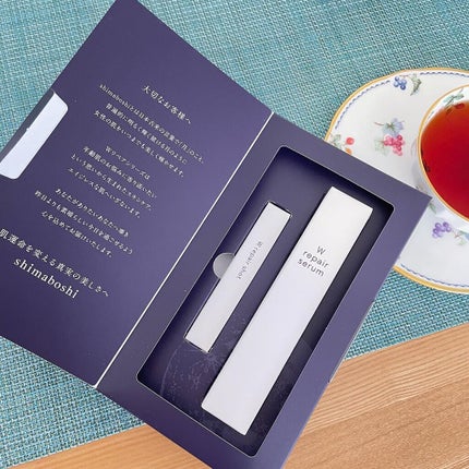 Wリペアショット/shimaboshi/美容液を使ったクチコミ(2枚目)