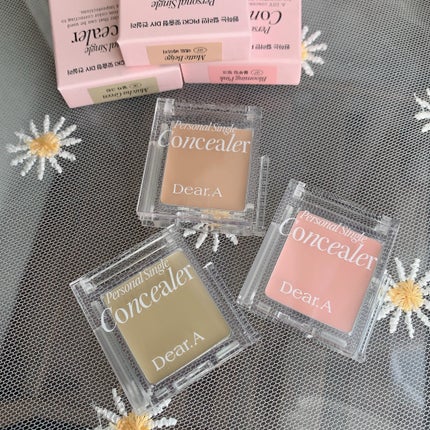 パーソナルシングルコンシーラー/Dear.A/パレットコンシーラーを使ったクチコミ(9枚目)