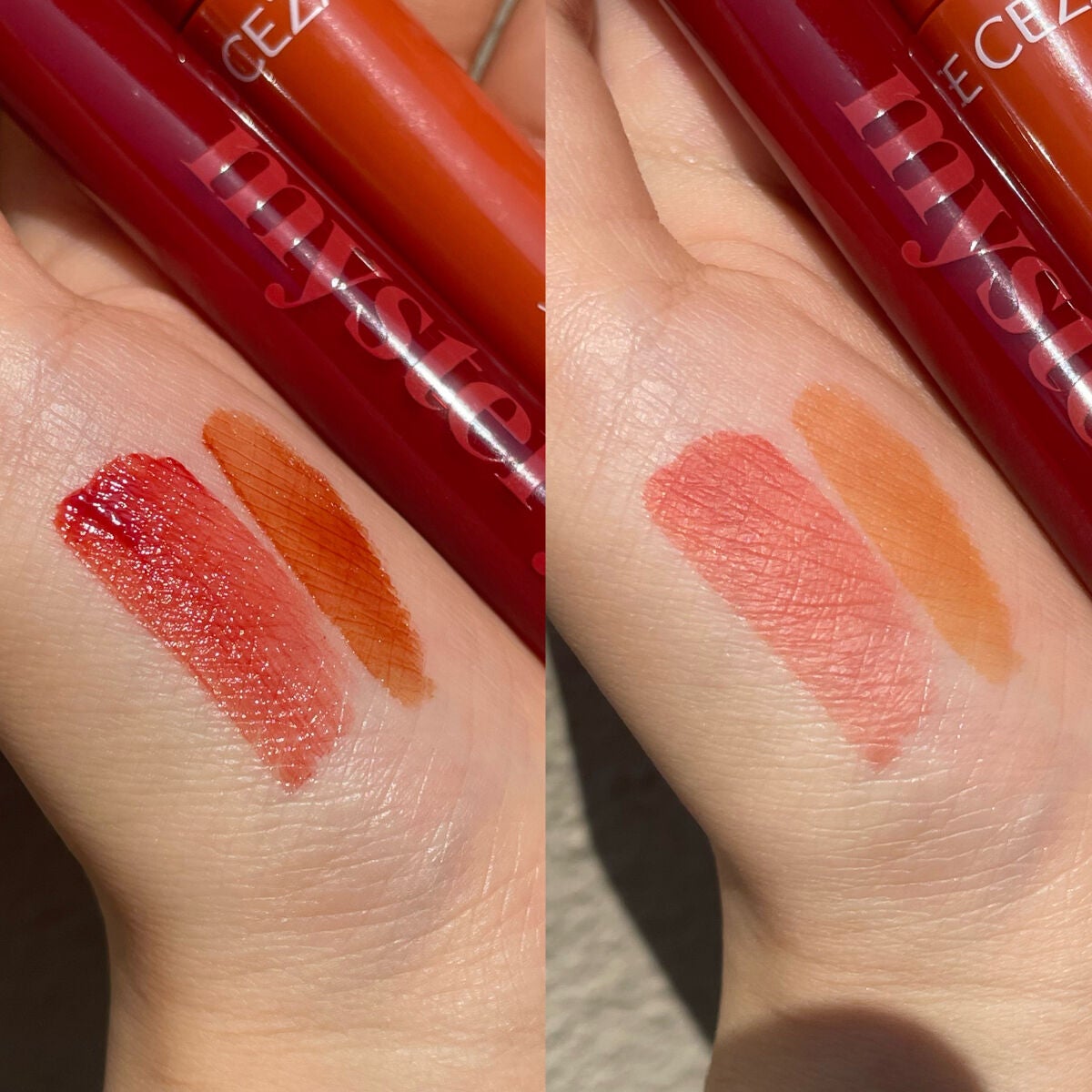 ウォータリーティントリップ/CEZANNE/リップティントを使ったクチコミ(2枚目)