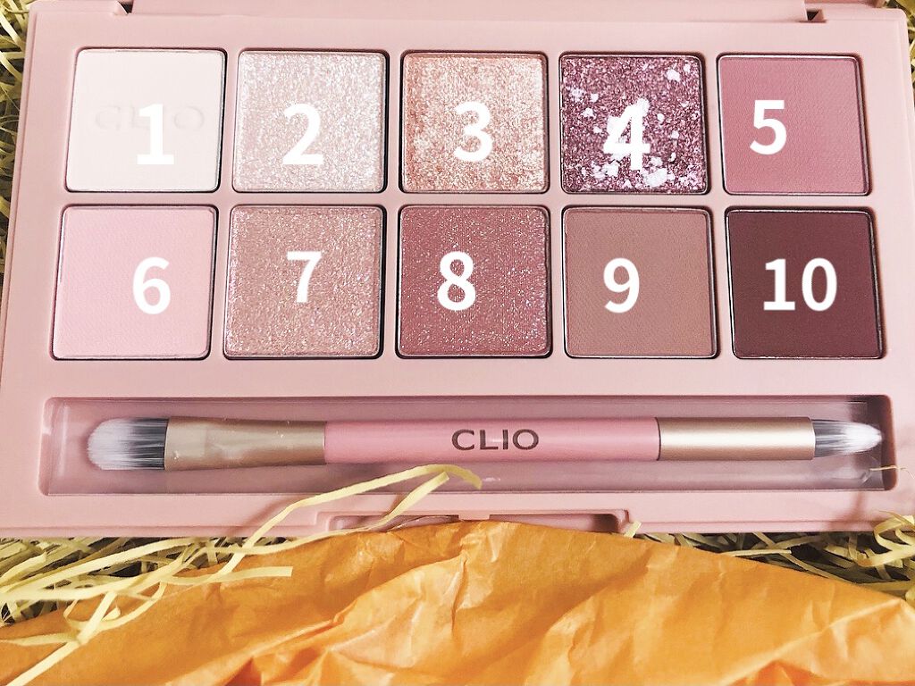 プロ アイ パレット/CLIO/アイシャドウパレットを使ったクチコミ（3枚目）