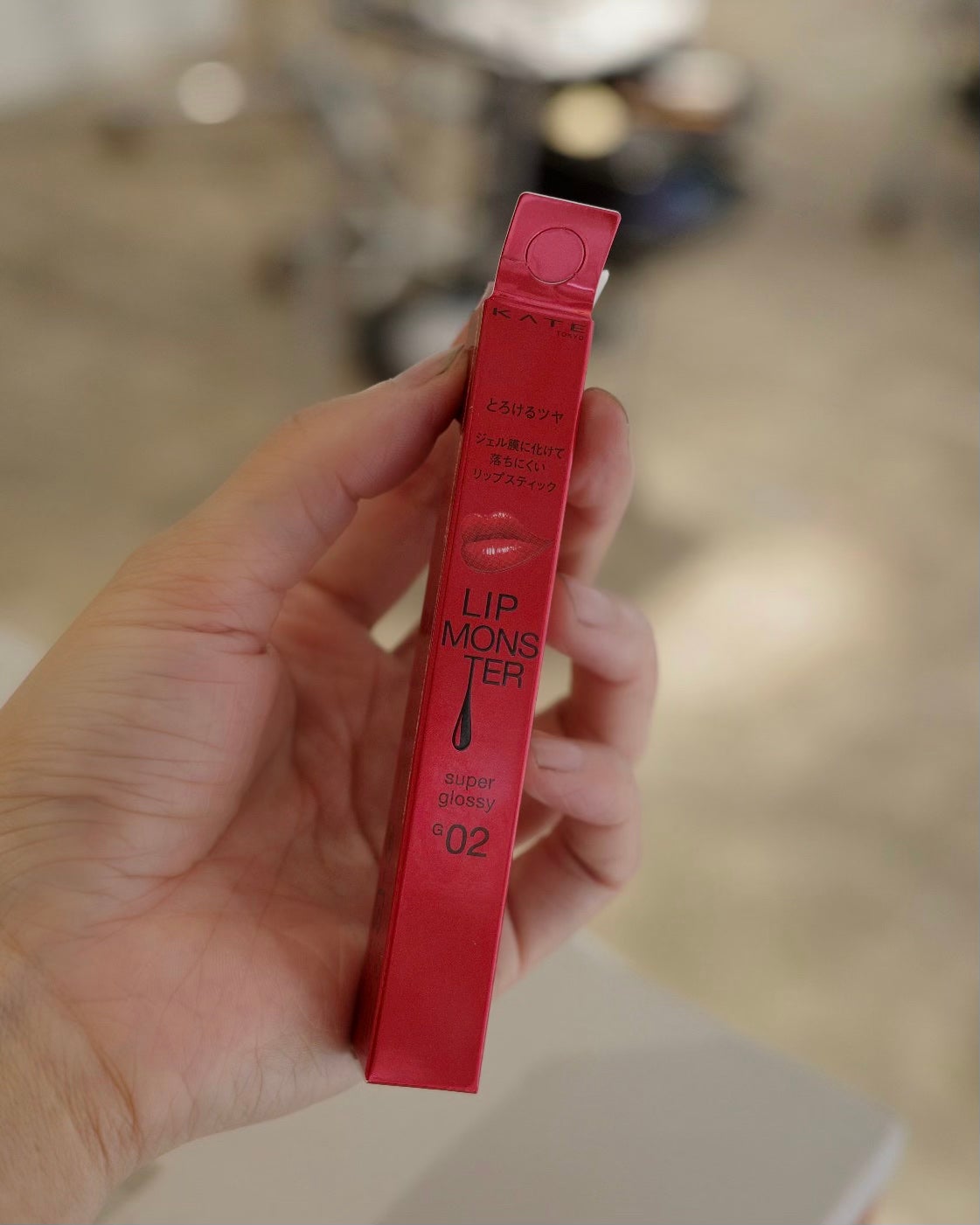 ケイト リップモンスター ツヤバース/KATE/口紅を使ったクチコミ(1枚目)