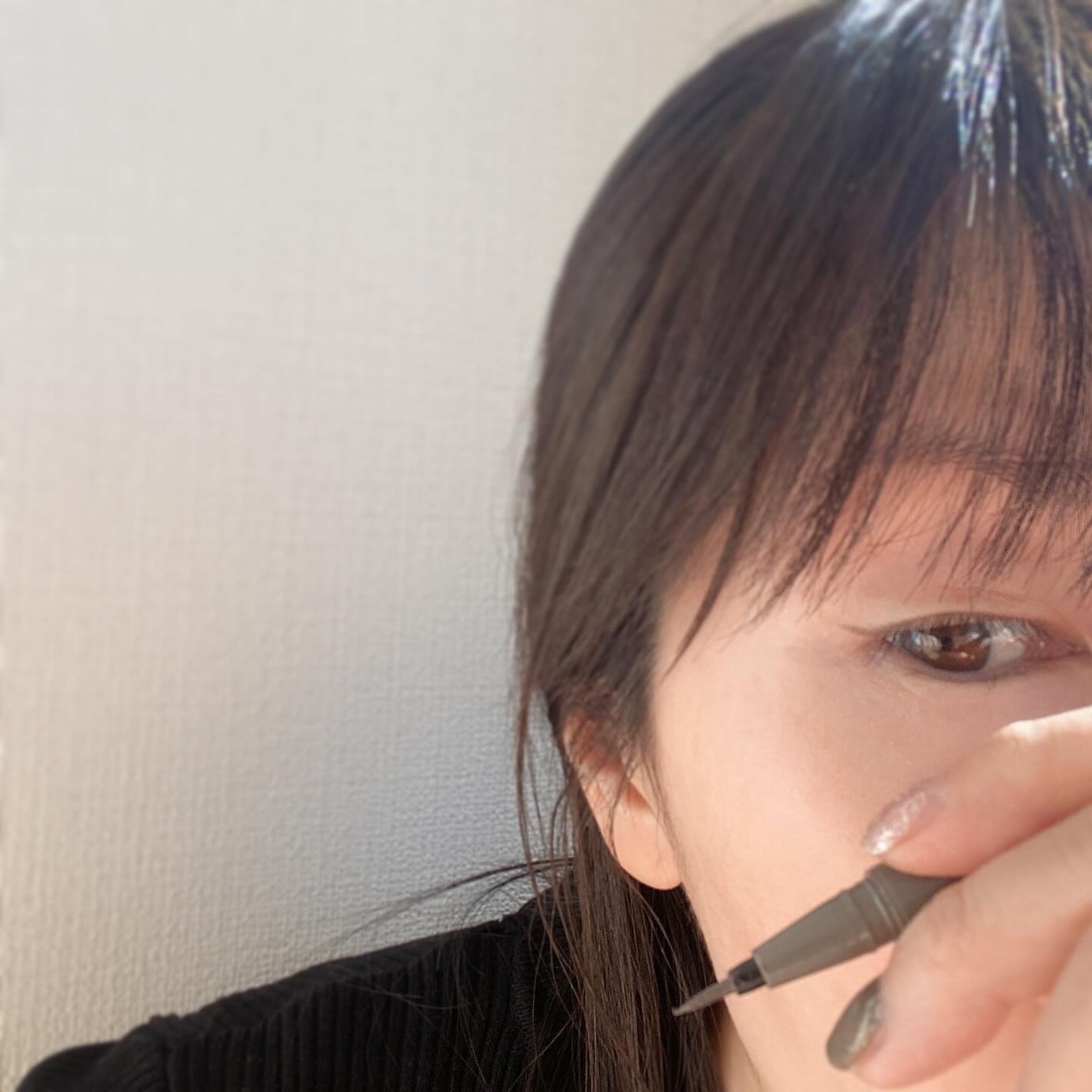 トキメキトゥインクルアイライナー/キャンメイク/リキッドアイライナーを使ったクチコミ(3枚目)