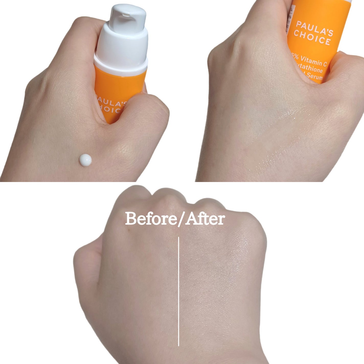 25% ビタミンC+グルタチオン ブライト セラム/ポーラチョイス/美容液を使ったクチコミ(3枚目)