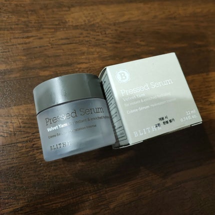 Pressed Serum Velvet Yam/BLITHE/美容液を使ったクチコミ(1枚目)