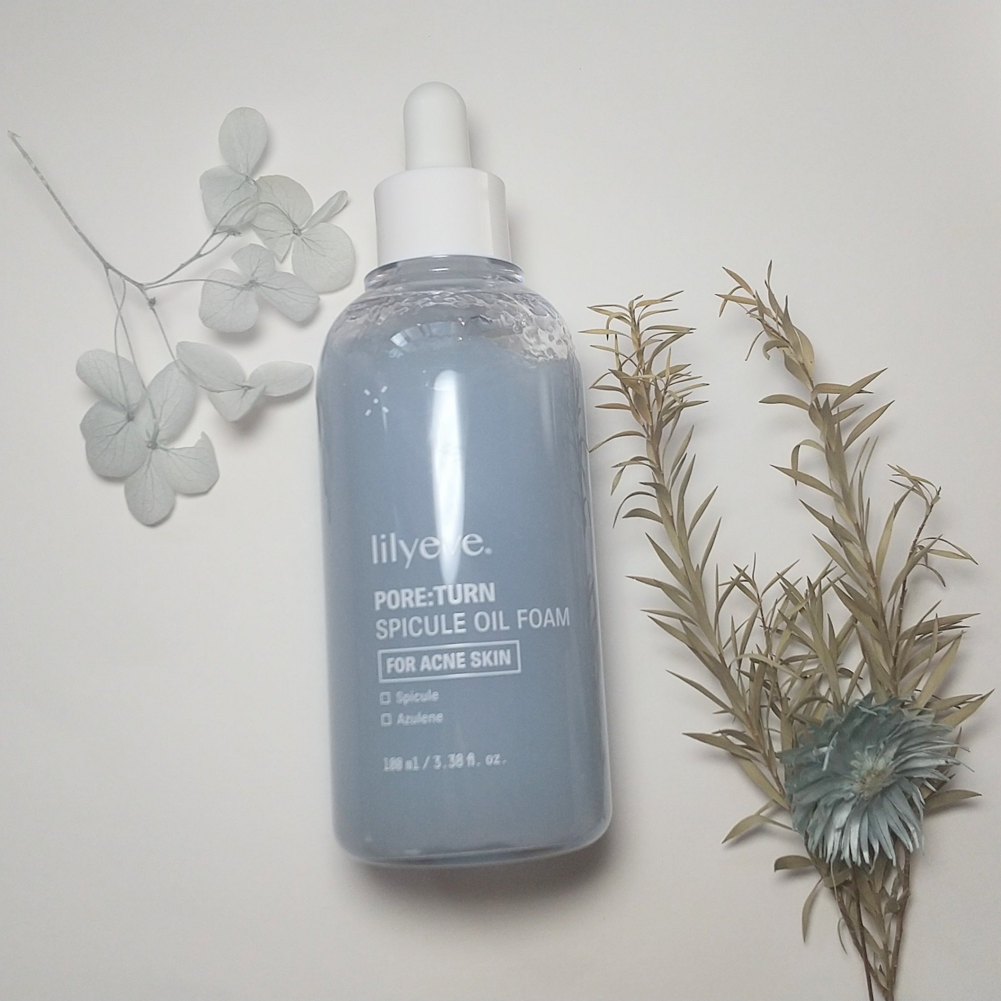 ポアターンスピキュールオイルフォーム/リリーイブ/オイルクレンジングを使ったクチコミ（3枚目）