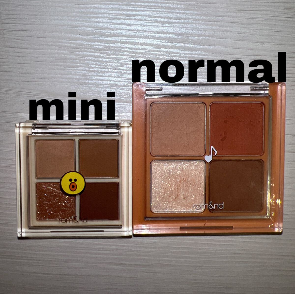 ベターザンアイズ ミニ/rom&nd/アイシャドウパレットを使ったクチコミ(4枚目)