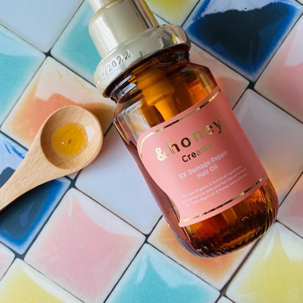 &honey  Creamy EXダメージリペアヘアオイル3.0/&honey/ヘアオイルを使ったクチコミ（2枚目）