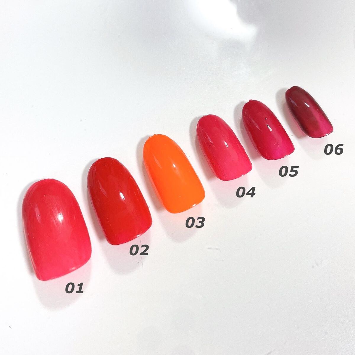 ジェルネイル6色セット/meanail/ジェルネイルを使ったクチコミ(3枚目)