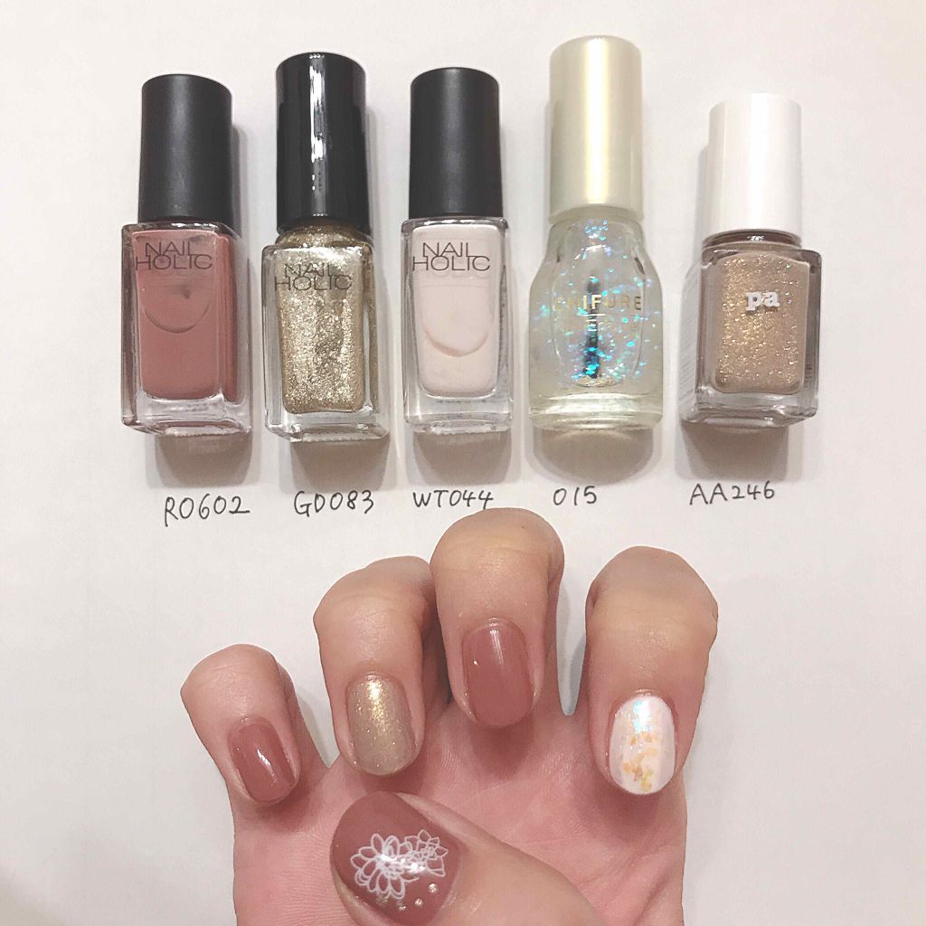 ネイル エナメル/ちふれ/マニキュアを使ったクチコミ（2枚目）