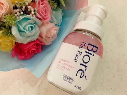 ビオレ ザフェイス 泡洗顔料 ディープモイスト/ビオレ/泡洗顔を使ったクチコミ(1枚目)