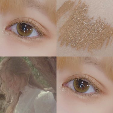 eye make トゥインクルルビー ルーチェブラウンのクチコミ「♡儚く色素が薄い外国の少女のまつ毛に♡

こんにちは、苺鈴です🍓‪໒꒱

今回は、儚くて、色素.....」（3枚目）