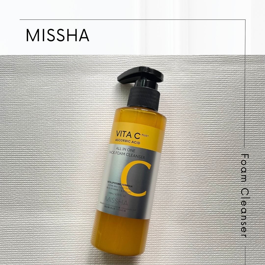ミシャ ビタシープラス 泡マスク洗顔/MISSHA/泡洗顔を使ったクチコミ(1枚目)