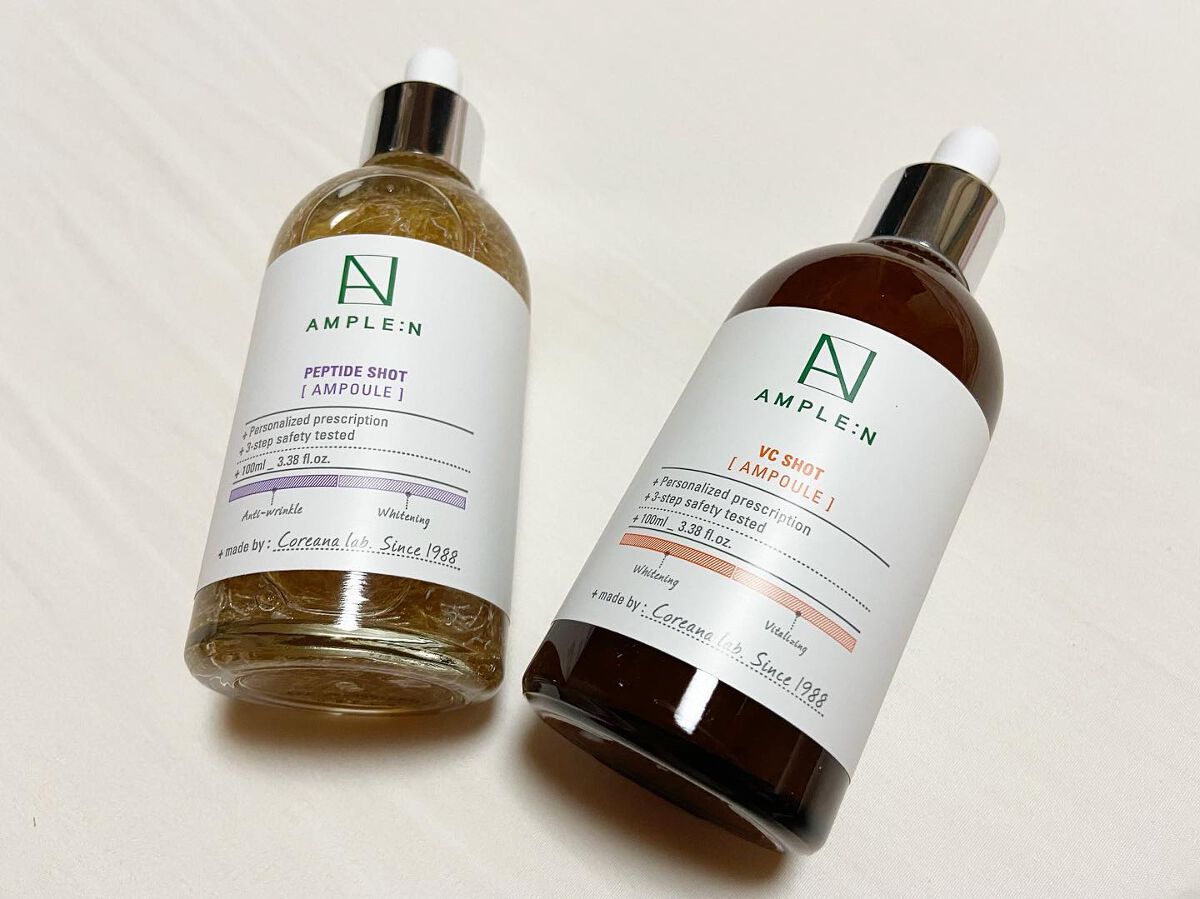 ビタミンCショット（VCショット）美容液/AMPLE:N/美容液を使ったクチコミ（3枚目）
