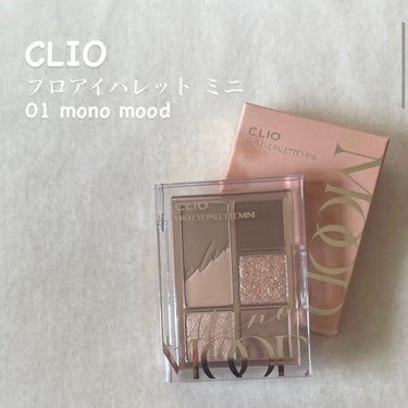 プロ アイパレット ミニ/CLIO/アイシャドウパレットを使ったクチコミ（1枚目）