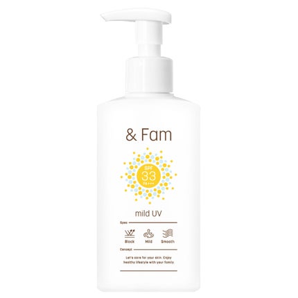 & Fam マイルドUV SPF33 PA+++
