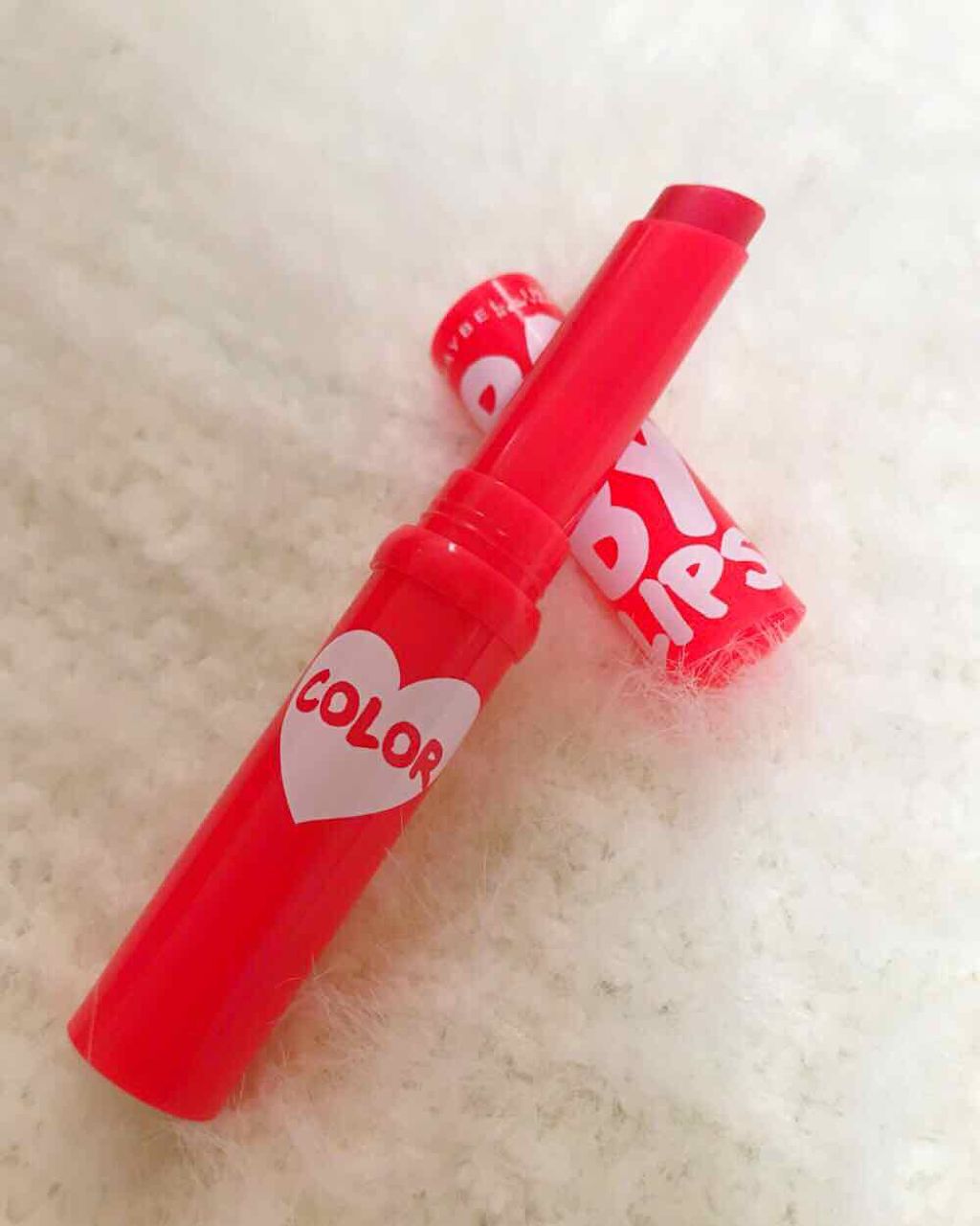 リップクリーム カラー BABY LIPS/MAYBELLINE NEW YORK/リップケアを使ったクチコミ（2枚目）