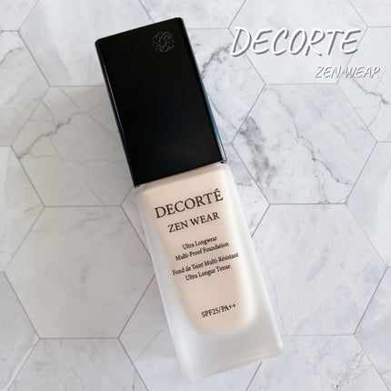 ゼン ウェア フルイド/DECORTÉ/リキッドファンデーションを使ったクチコミ(1枚目)