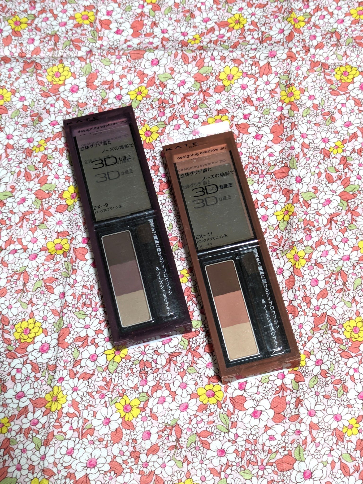 ケイト デザイニングアイブロウ3D/KATE/パウダーアイブロウを使ったクチコミ（2枚目）