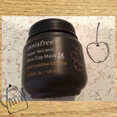 スーパーヴォルカニック　ポア　クレイマスク/innisfree/洗い流すパック・マスクを使ったクチコミ（1枚目）