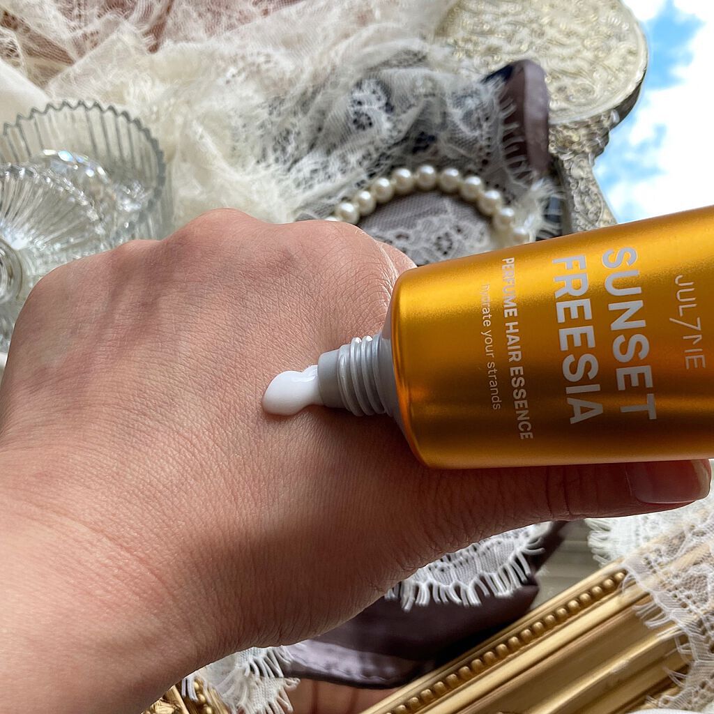 パフュームヘアエッセンス/JUL7ME/ヘアトリートメントを使ったクチコミ(5枚目)