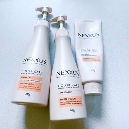 ネクサス リペア&カラープロテクト シャンプー/トリートメント/NEXXUS(ネクサス)/市販シャンプーを使ったクチコミ(1枚目)