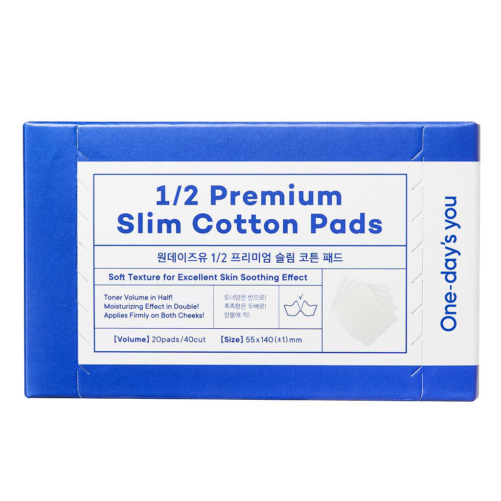 1/2プレミアムスリムコットンパッド One-day's you