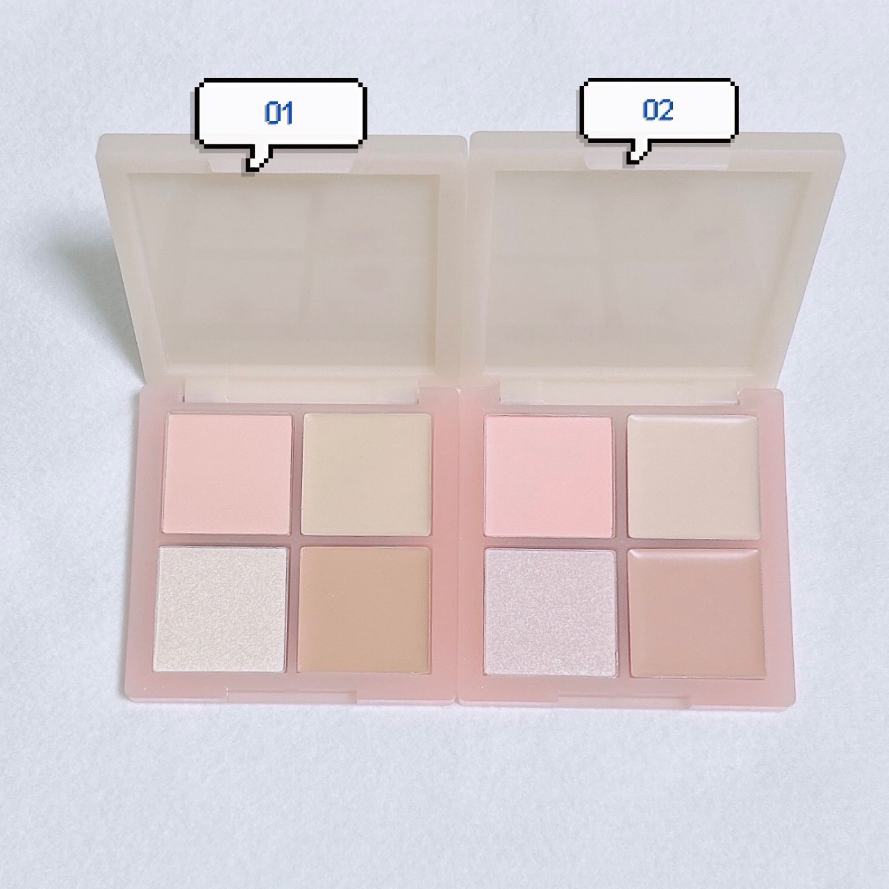 レイヤリングフェイスパレット/#CLOSET/パレットコンシーラーを使ったクチコミ（3枚目）