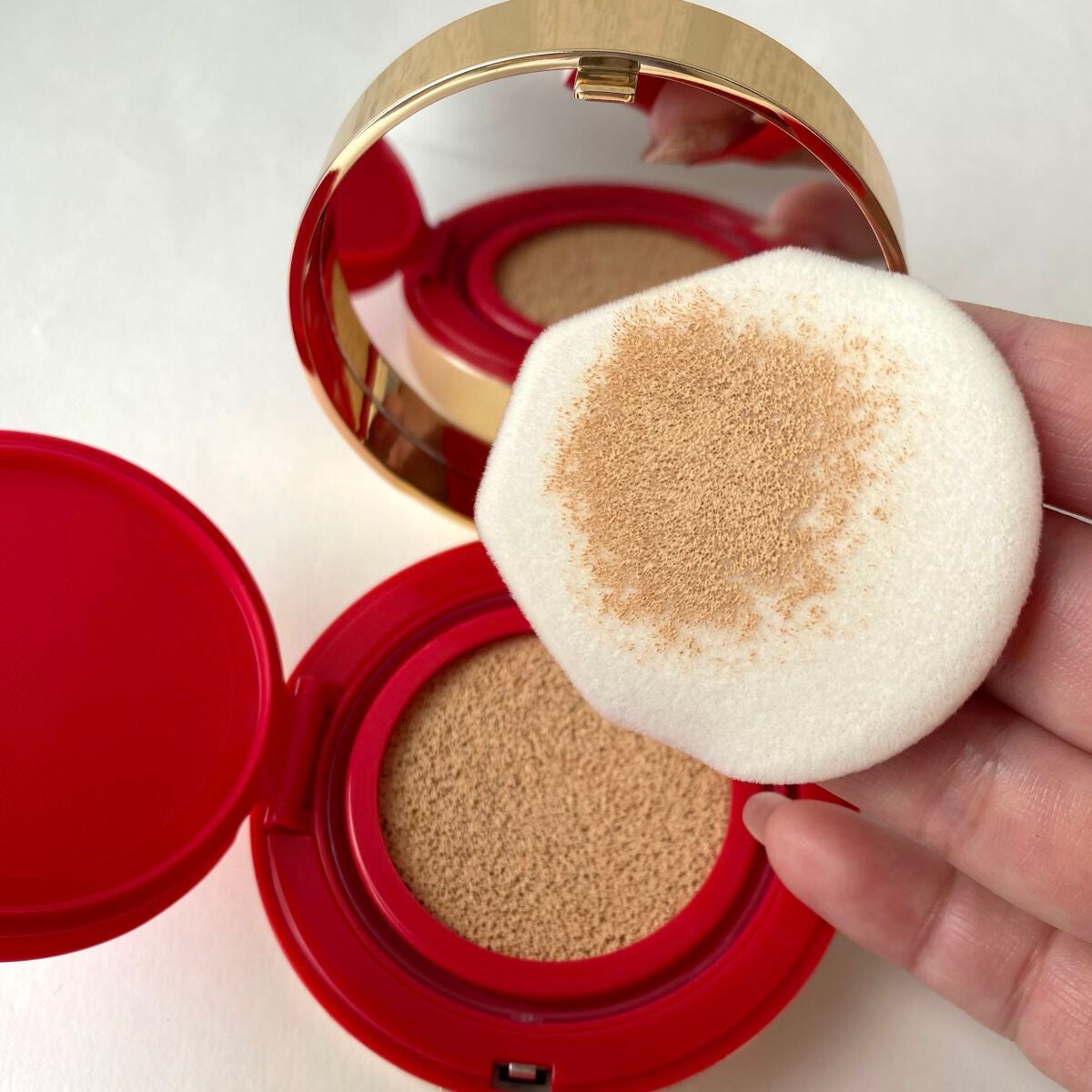 GO クッション/ヴァレンティノ ビューティ/クッションファンデーションを使ったクチコミ(4枚目)