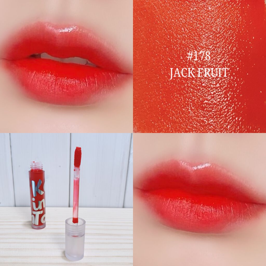 Tattoo lip candle tint/Keep in Touch/口紅を使ったクチコミ(7枚目)