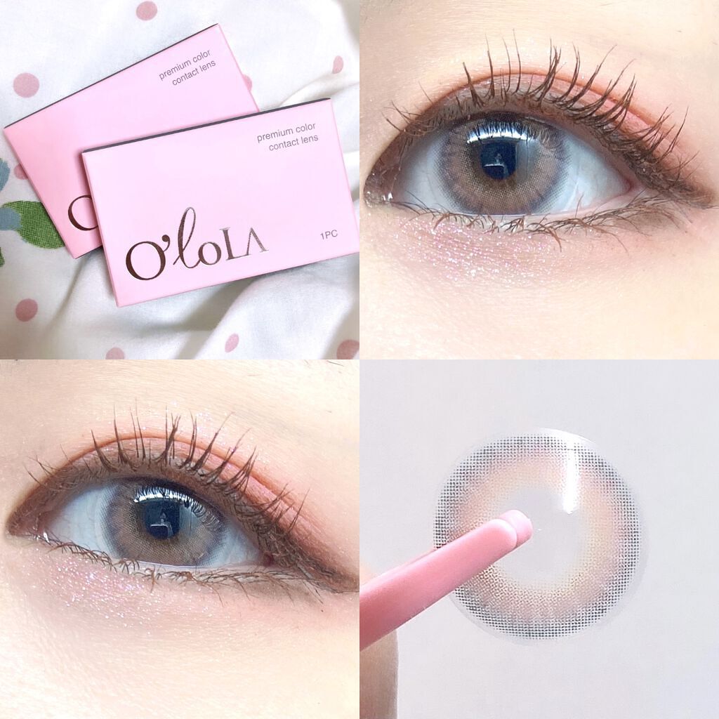 ブロー(Blow)/OLOLA/カラーコンタクトレンズを使ったクチコミ（1枚目）