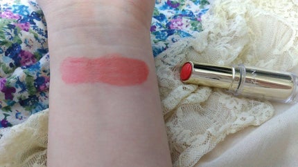 ラスティンググロスリップ/CEZANNE/口紅を使ったクチコミ(2枚目)