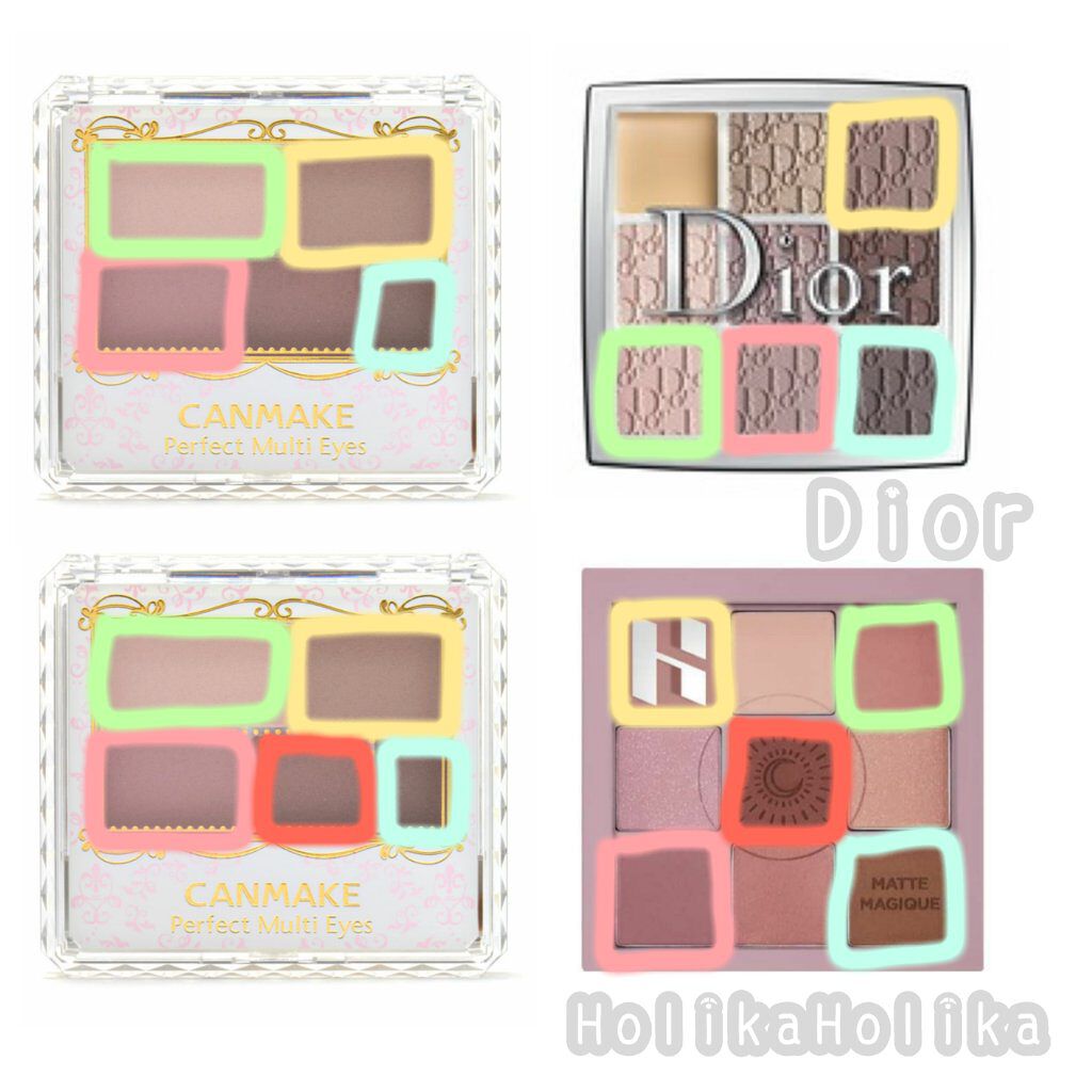 New Level Eyeshadow Palette/Laka/アイシャドウパレットを使ったクチコミ（3枚目）