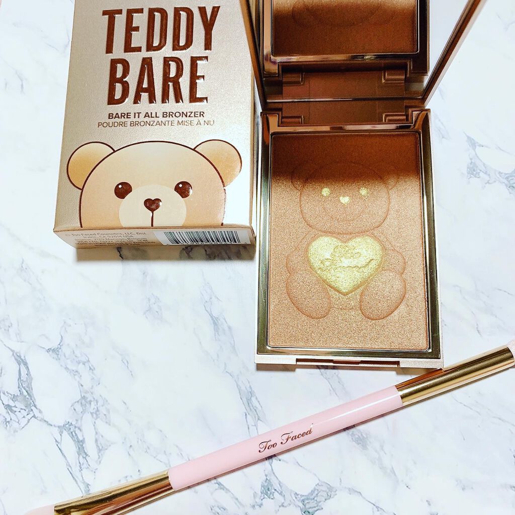テディ ベア ブロンザー /Too Faced/ブロンザーを使ったクチコミ（1枚目）