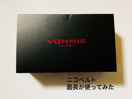 NICOBELT(ニコベルト)/VONMIE/美顔器・マッサージを使ったクチコミ(1枚目)