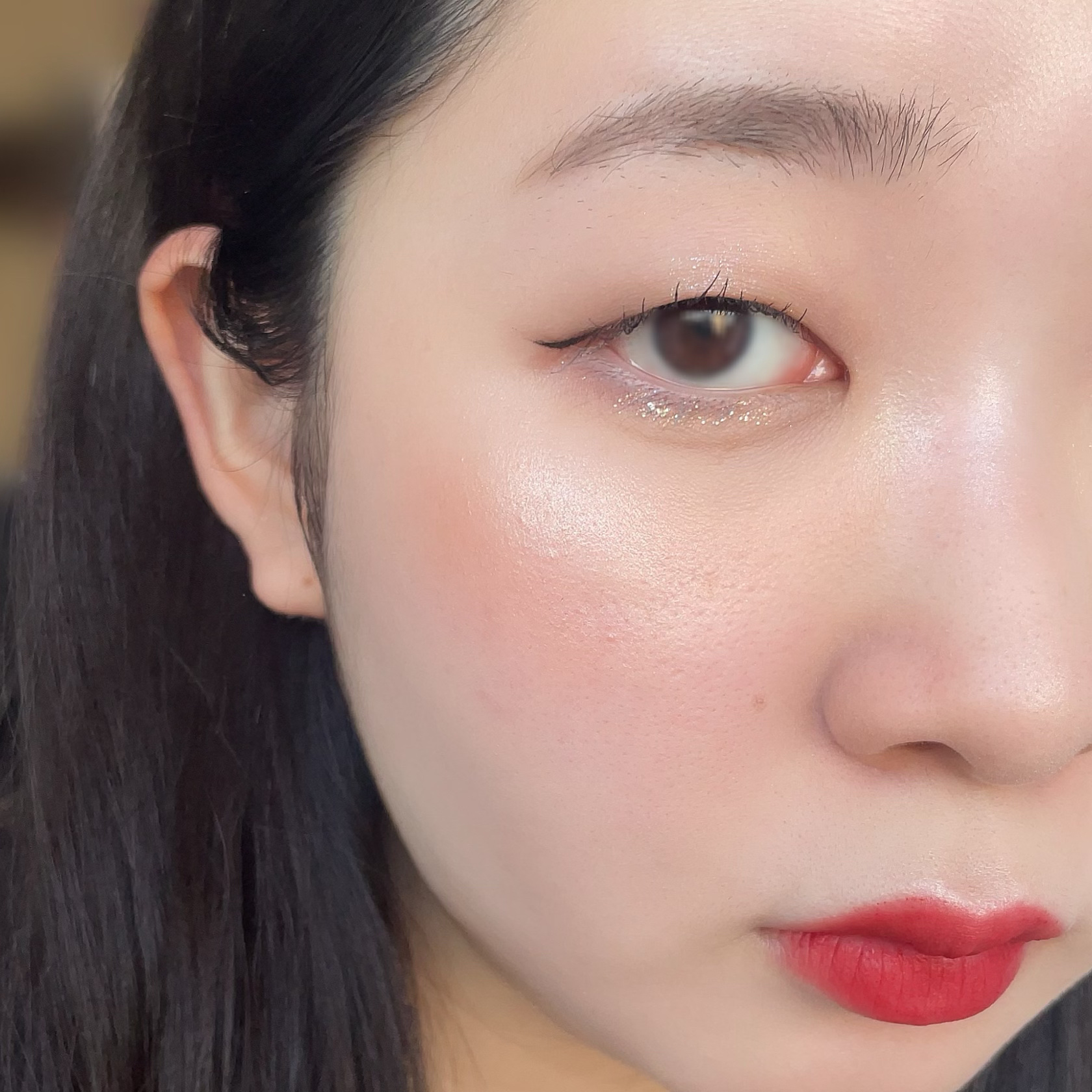 オブジェリキッド 008 Dominant/MUZIGAE MANSION/口紅を使ったクチコミ（2枚目）