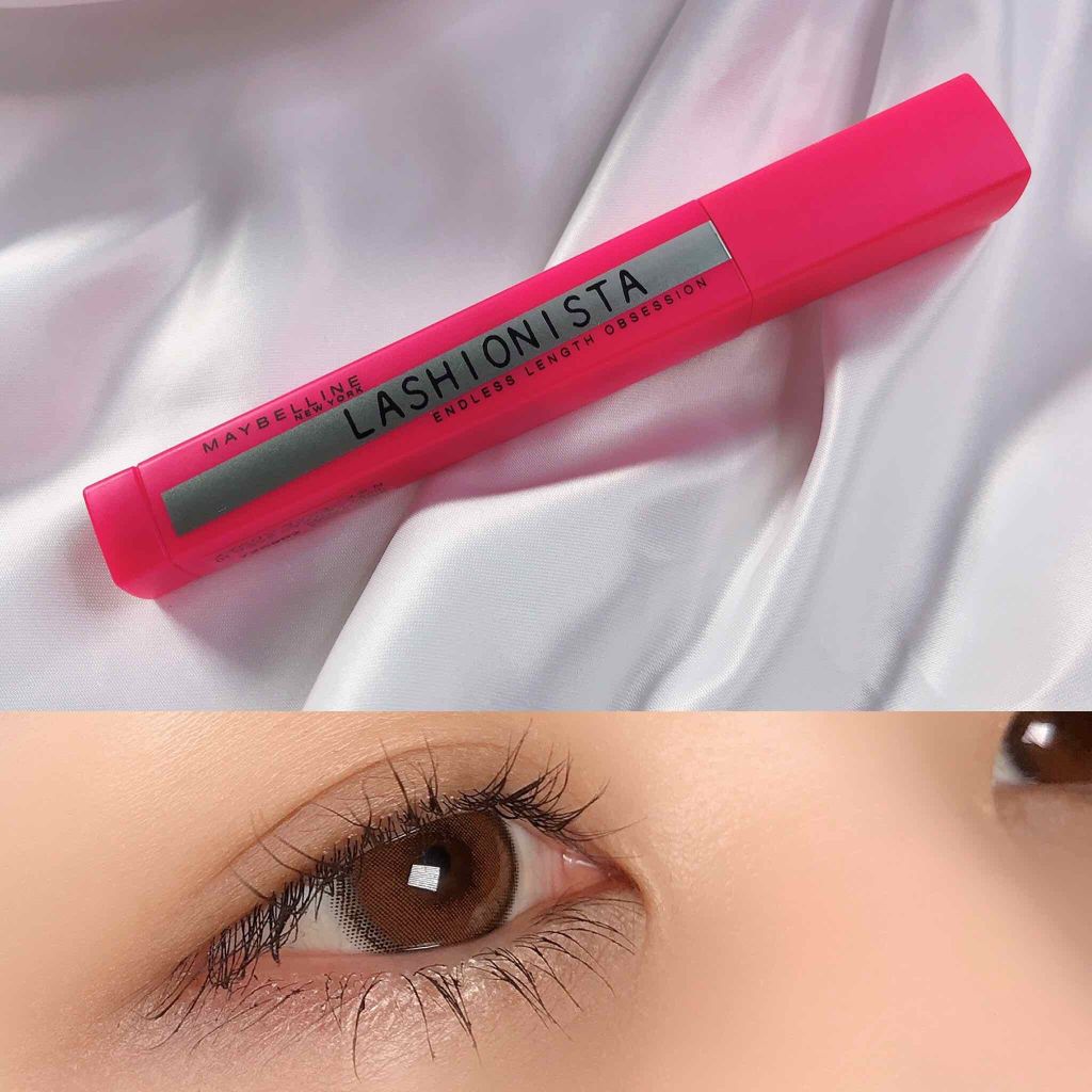 ラッシュニスタ N 01 ブラック/MAYBELLINE NEW YORK/マスカラを使ったクチコミ（1枚目）