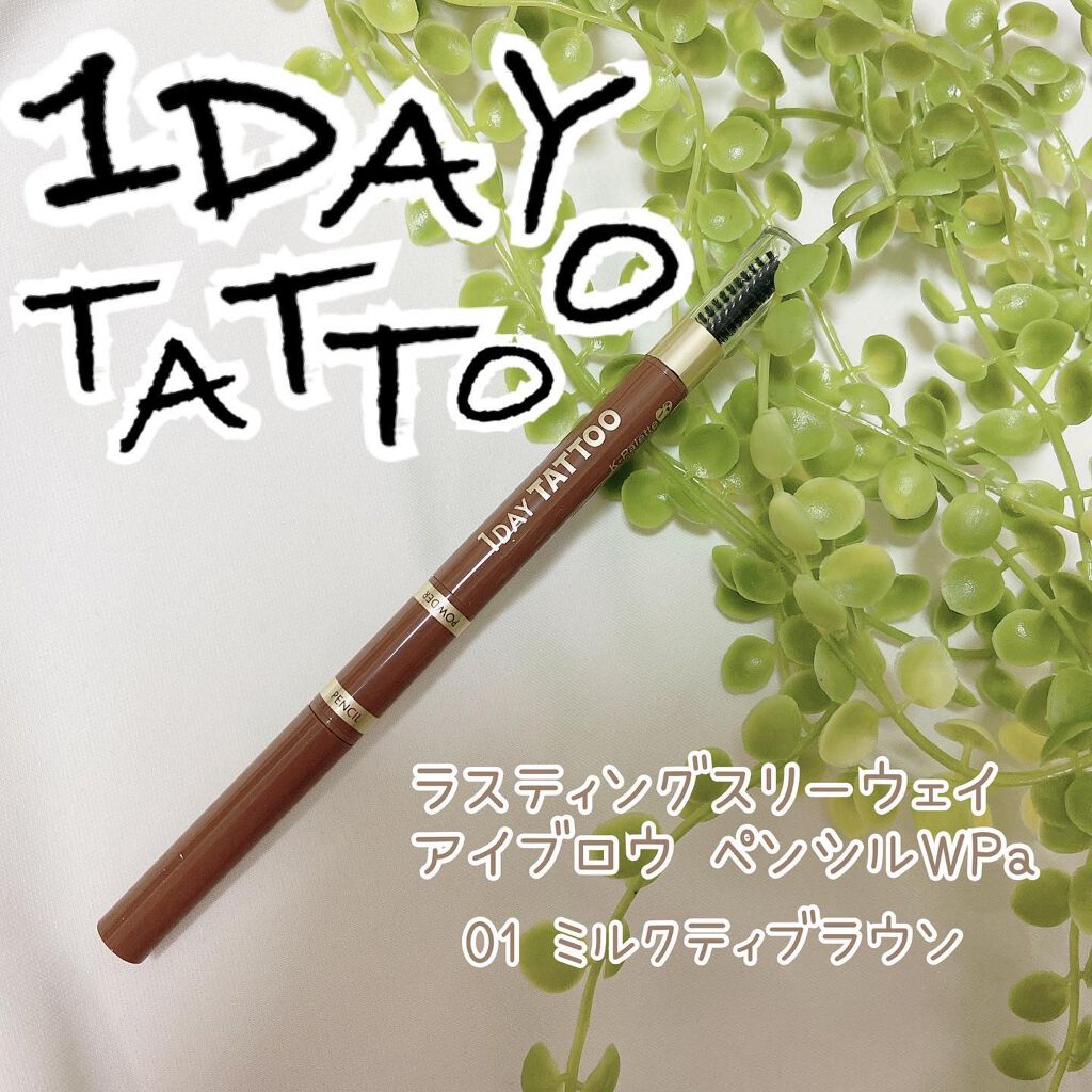 ラスティングスリーウェイアイブロウ ペンシルWpa/K-パレット/アイブロウペンシルを使ったクチコミ(1枚目)