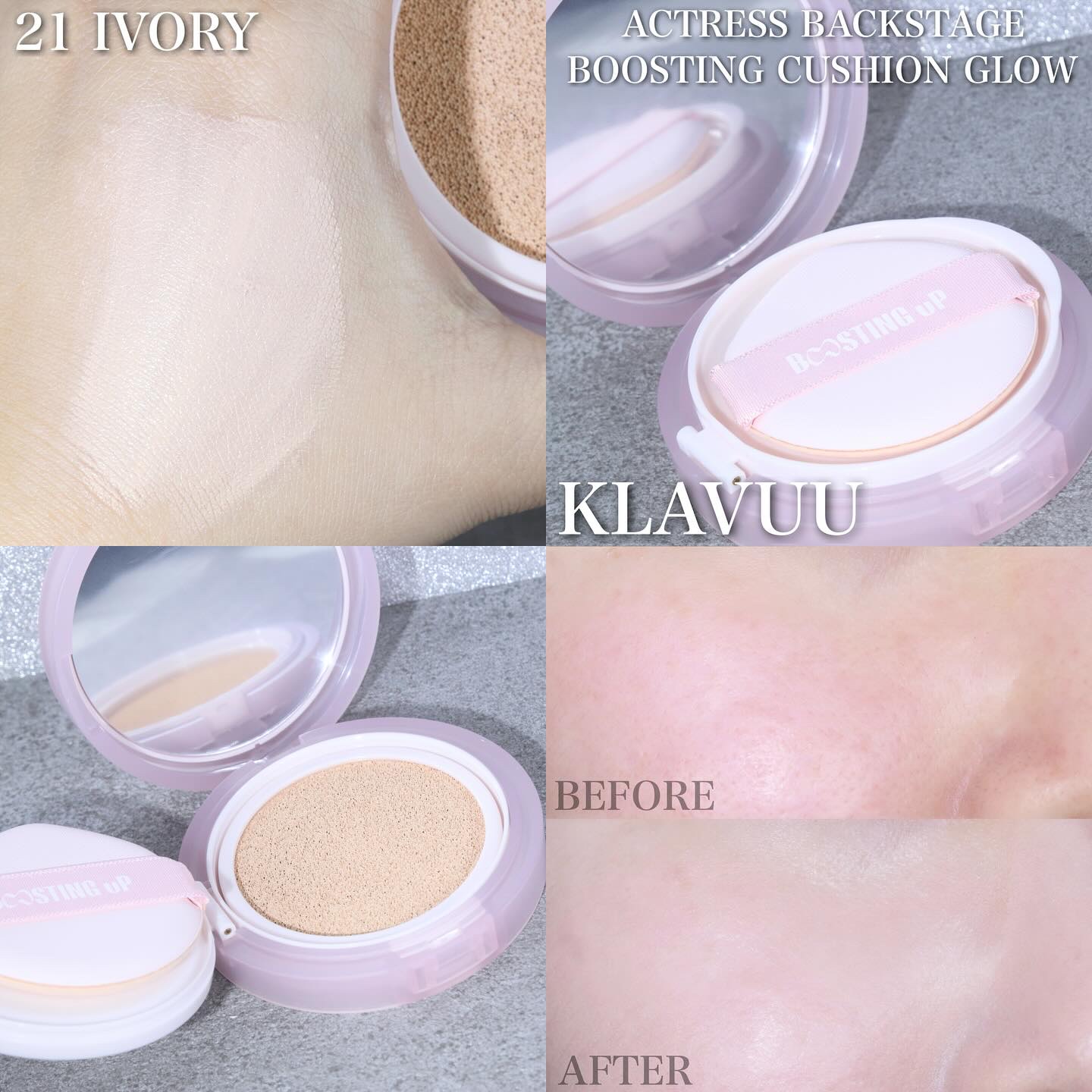 WHITE PEARLSATION  IDEAL ACTRESS BACKSTAGE CREAM/KLAVUU/化粧下地を使ったクチコミ（3枚目）