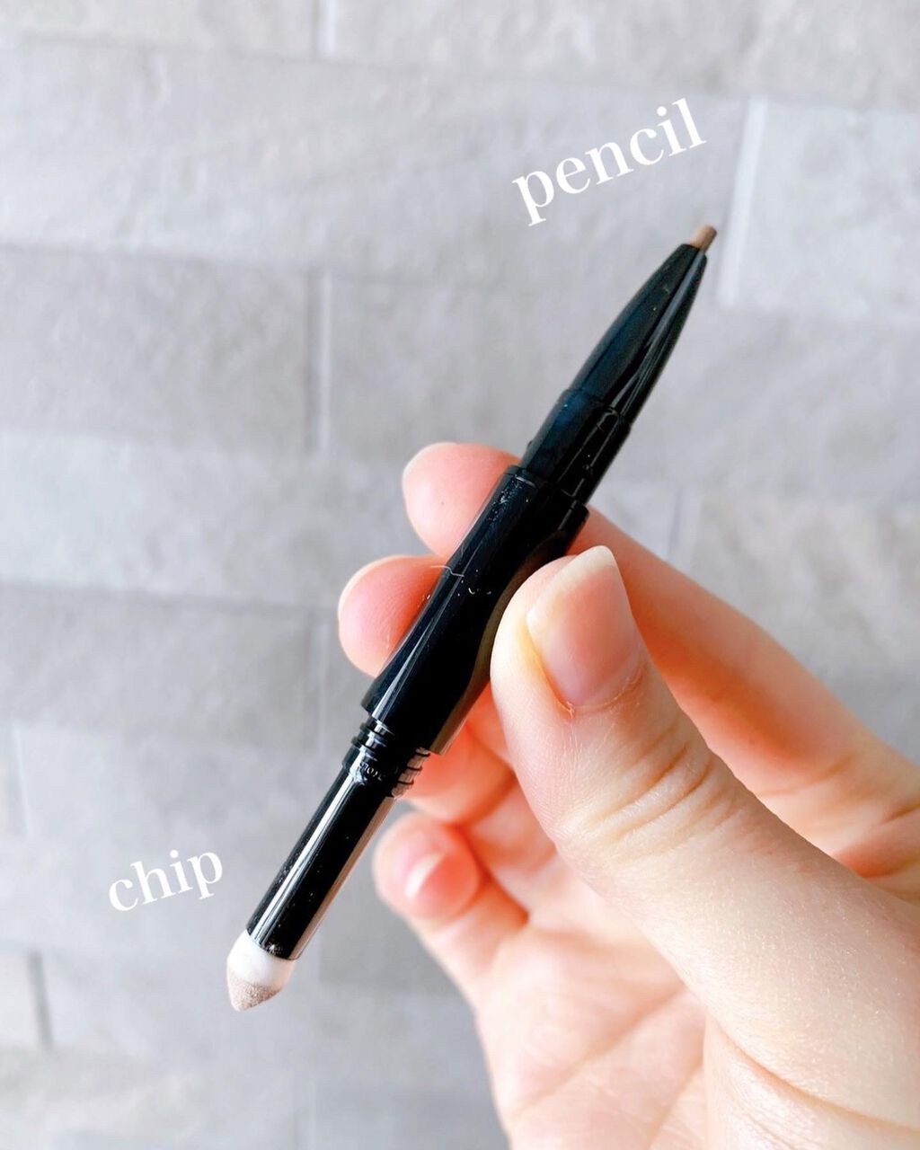  ロングステイ アイブロウパウダー＆ペンシル/ブリリアージュ/アイブロウペンシルを使ったクチコミ（2枚目）