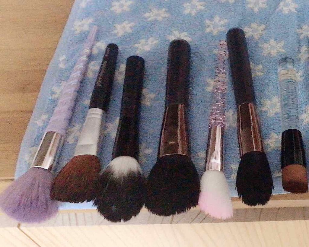 15本メイクブラシセット/SIXPLUS/メイクブラシを使ったクチコミ（3枚目）