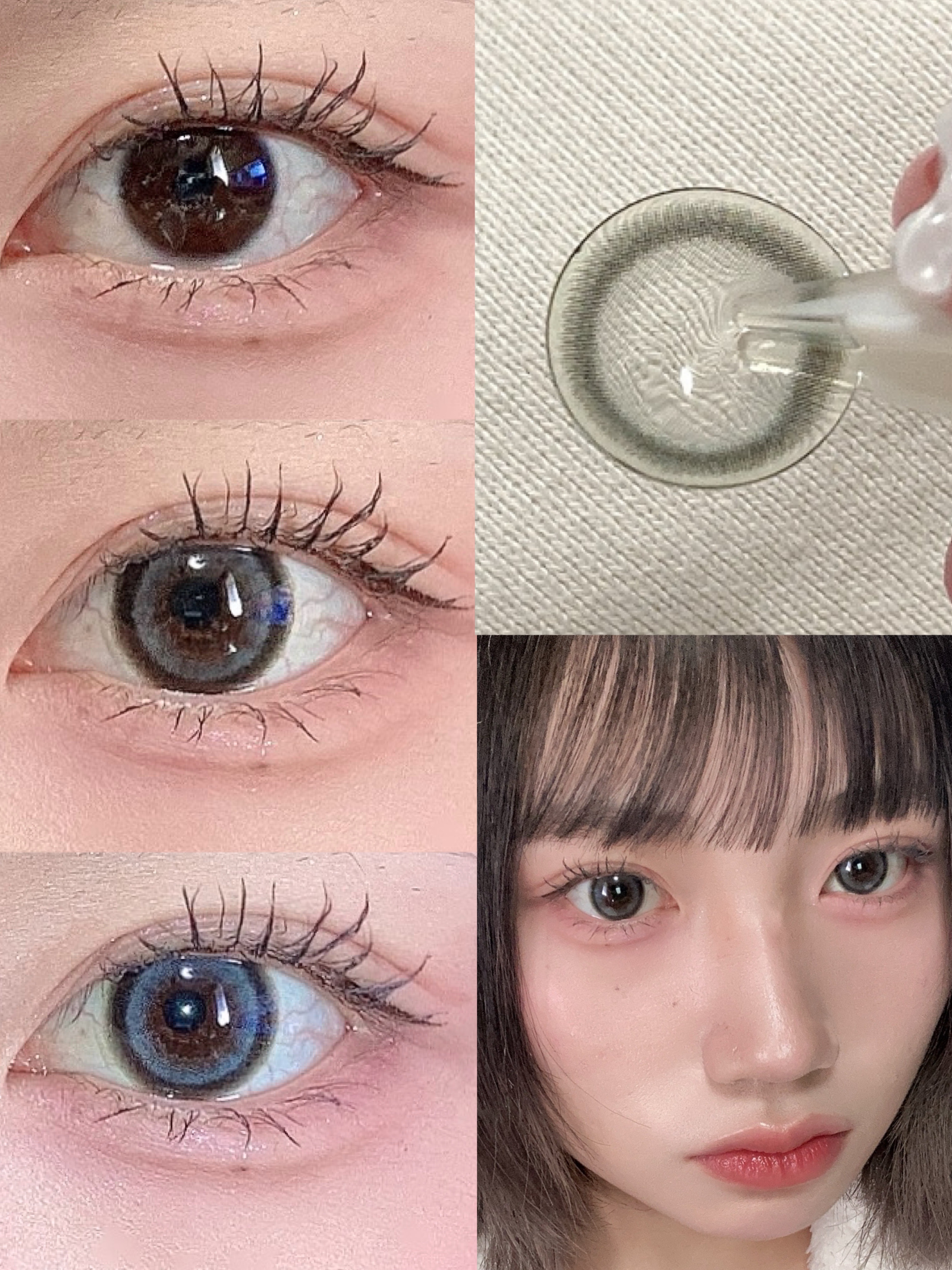 Luna Natural(ルナナチュラル） Aqua/Luna Natural/カラーコンタクトレンズを使ったクチコミ（3枚目）