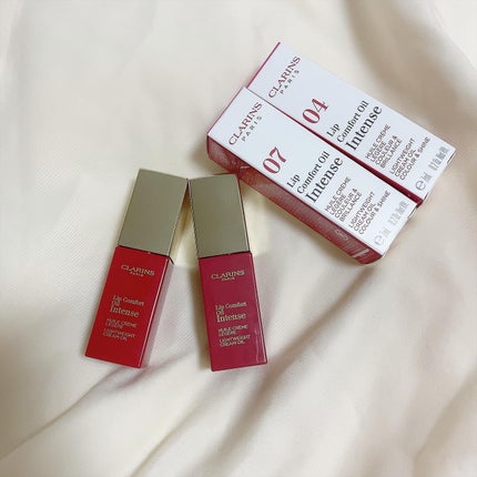 コンフォート リップオイル インテンス/CLARINS/リップグロスを使ったクチコミ(1枚目)