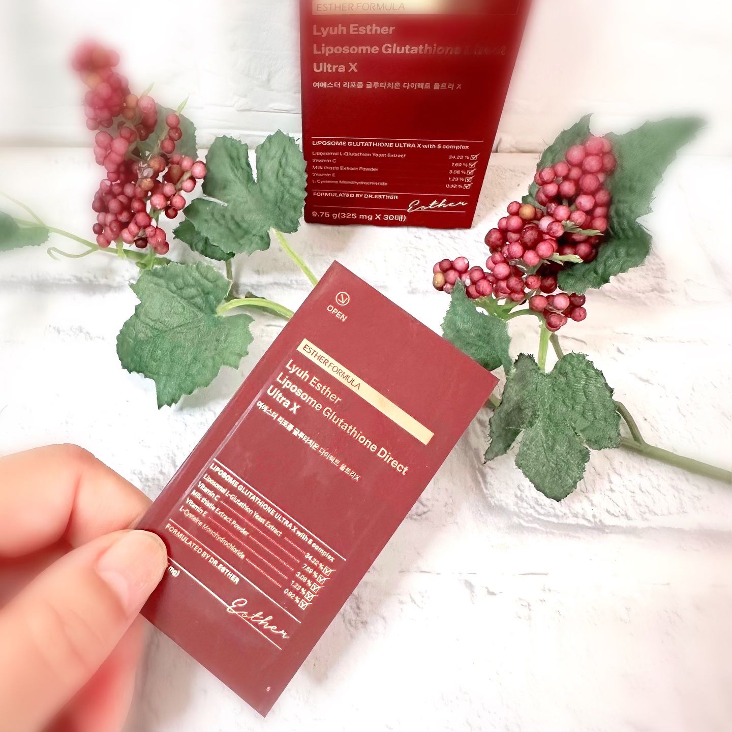 ヨエスターGLTダイレクトウルトラX/ESTHER FORMULA/美容サプリメントを使ったクチコミ（2枚目）