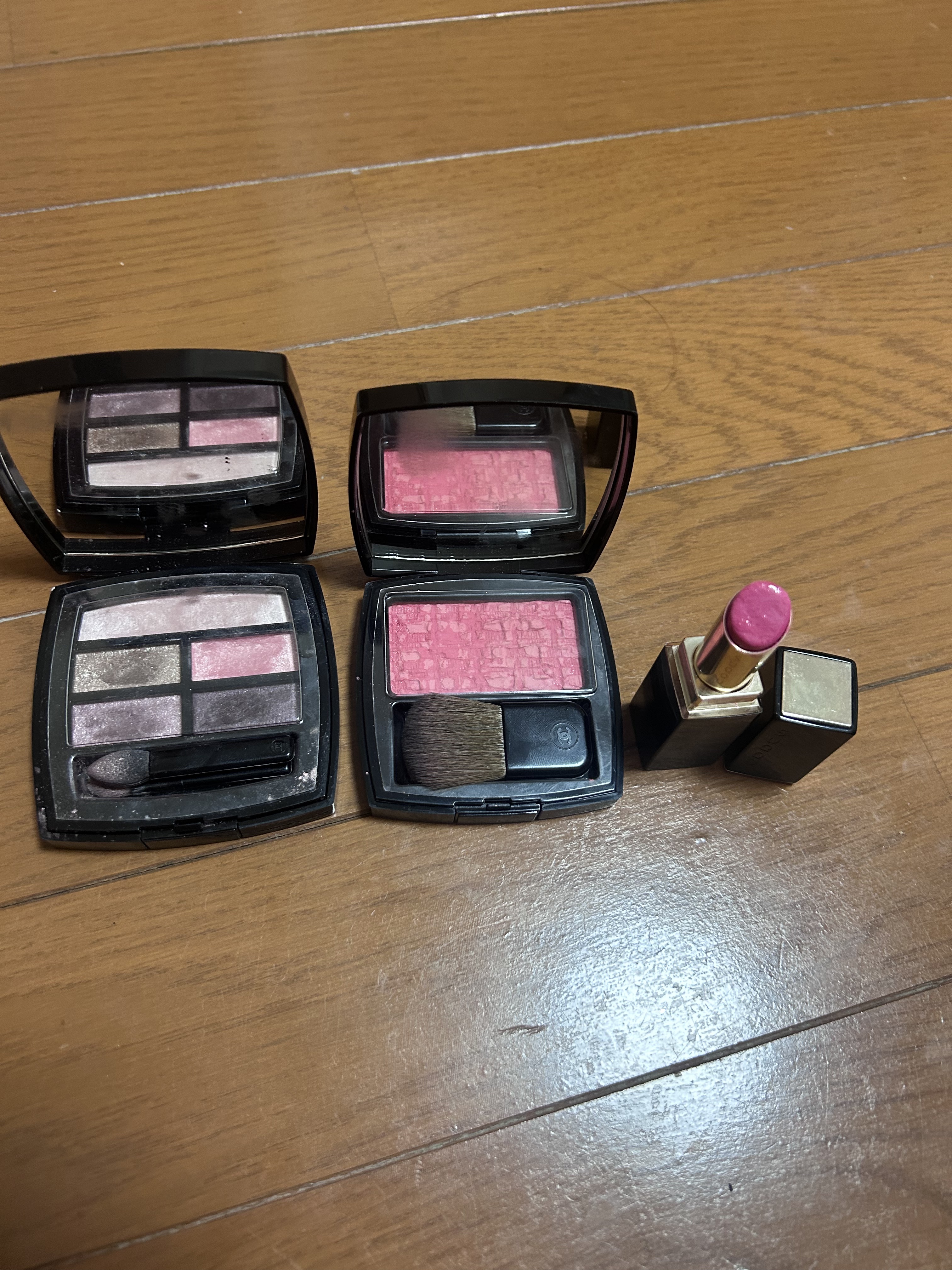 レ ティサージュ 90 ツイード ピンク パラダイス/CHANEL/パウダーチークを使ったクチコミ（1枚目）