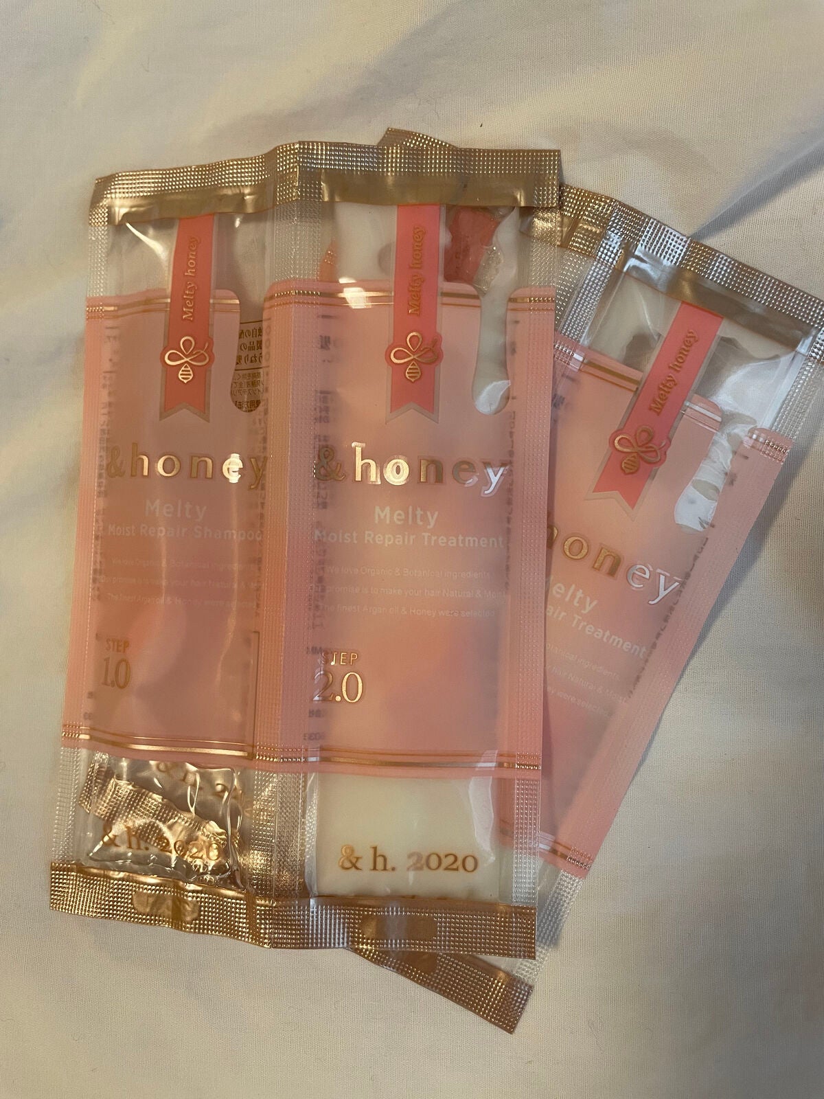 &honey Melty モイストリペア シャンプー1.0/モイストリペア ヘアトリートメント2.0/&honey/市販シャンプーを使ったクチコミ(1枚目)