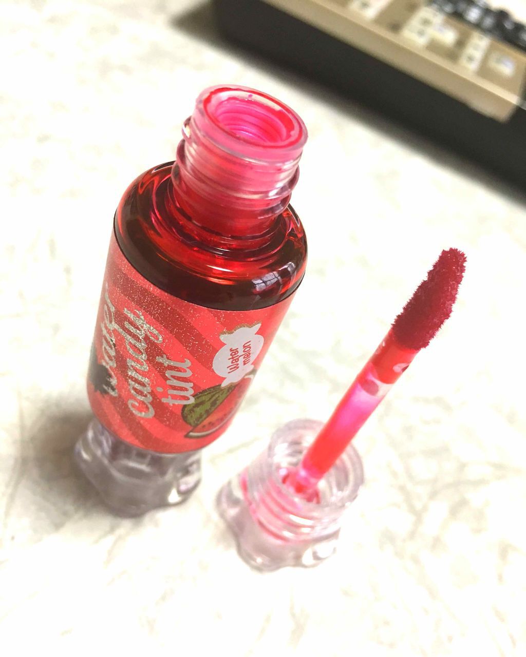 ウォーター キャンディー ティント/the SAEM/リップティントを使ったクチコミ（2枚目）